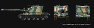 Meng Model TS-004 French AUF1 155mm Self-propelled Howitzer 1/35 – zdjęcie 10