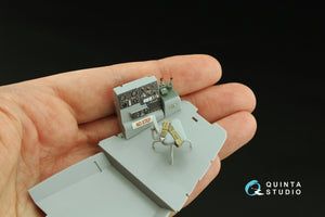 Quinta Studio QD32236 Boeing B-17E/F Navigator, bombardier, waist and tail gunners compartments. 3D-Printed coloured Interior (HK models) 1/32 – zdjęcie 8