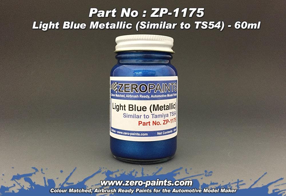 Zero Paints ZP-1175 Light Metallic Blue Paint (Similar to TS54) 60ml