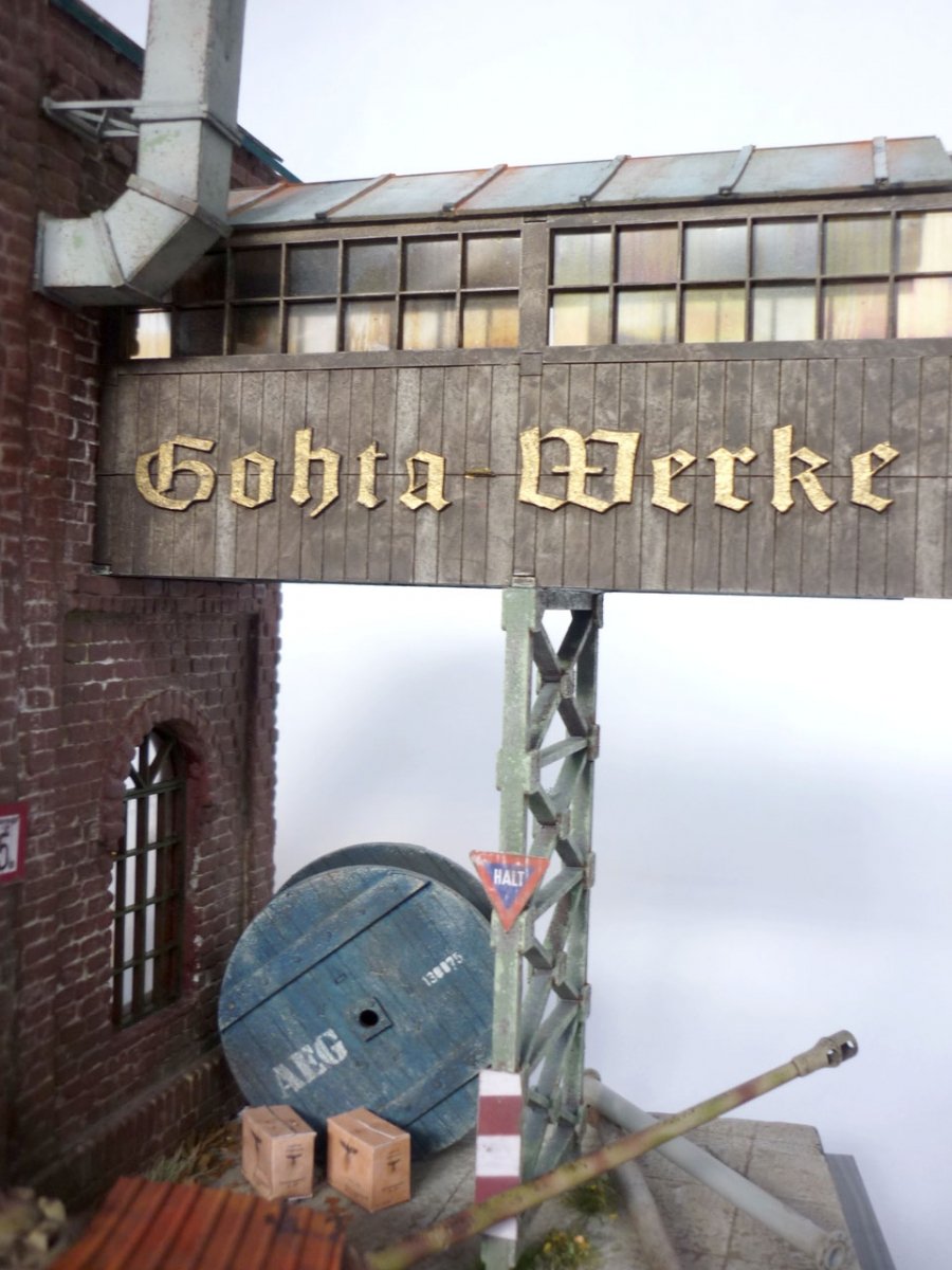 RT-Diorama 35288 Diorama-Base: &amp;quot;Gohta Werke&amp;quot; 1/35 – zdjęcie 13