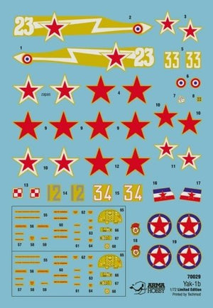Arma Hobby 70029 Yakovlev Yak-1b in Allied Service 1/72 – zdjęcie 2