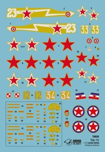 Arma Hobby 70029 Yakovlev Yak-1b in Allied Service 1/72 – zdjęcie 2
