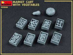 MiniArt 35623 MARKET CART WITH VEGETABLES 35623 1/35 – zdjęcie 6