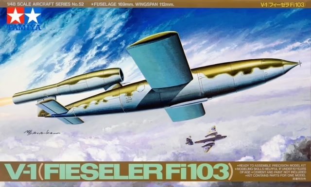 Tamiya 61052 German V-1 Flying Bomb Fieseler Fi10 1/48 – zdjęcie 2