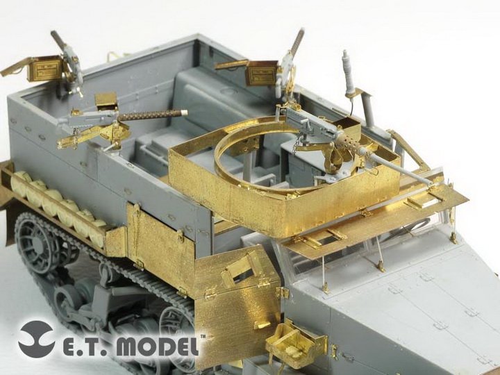 E.T. Model E35-144 WWII U.S. M2A1 Half-Track (For DRAGON 6329) 1/35 – zdjęcie 7