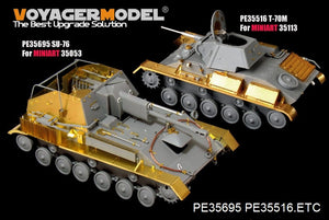 Voyager Model PE35695 WWII Russian SU-76 Self-Propeller Gun basic For MiniArt 35053 1/35 – zdjęcie 7