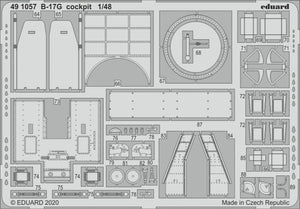Eduard 491057 B-17G cockpit 1/48 HK MODELS – zdjęcie 2