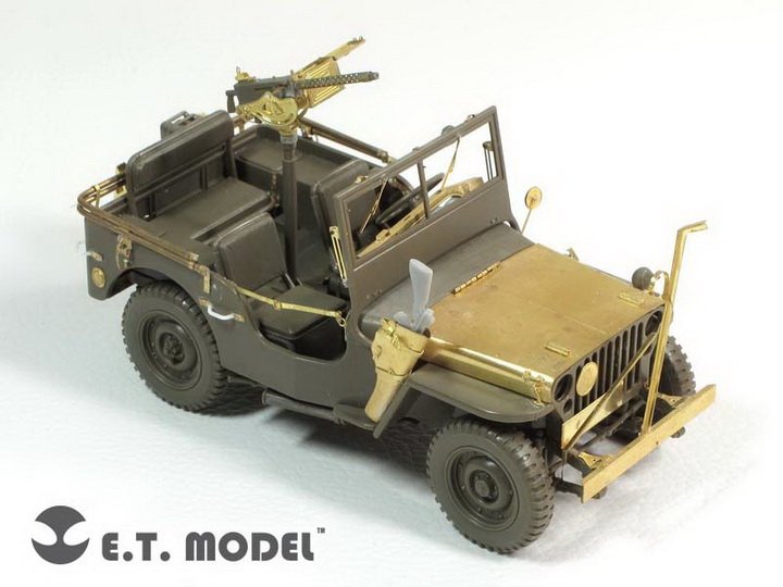 E.T. Model E35-126 WWII U.S. Willys MB Jeep (For TAMIYA 35219) 1/35 – zdjęcie 4