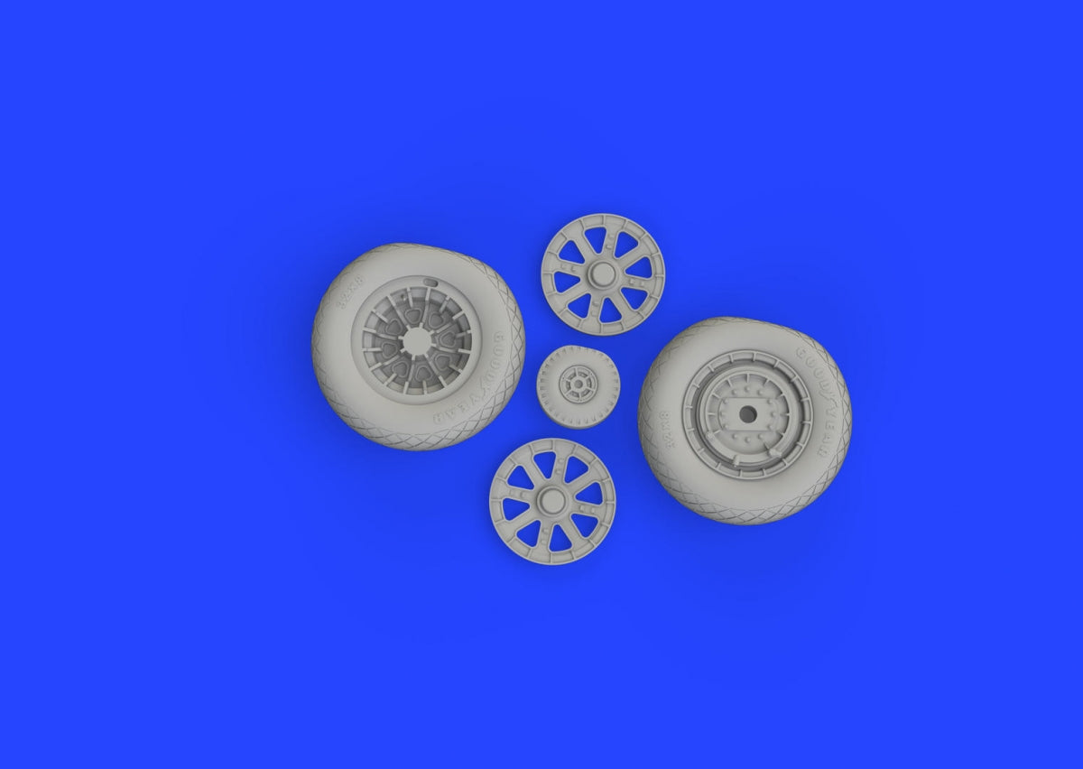 Eduard 648985 F4U wheels MAGIC FACTORY 1/48 – zdjęcie 2