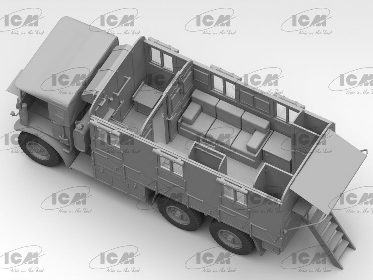 ICM 35603 Monty&amp;#39;s Office Caravan 1/35 – zdjęcie 7