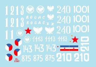 Star Decals 35-C1307 T-34-85 Medium Tank 1/35 – zdjęcie 3