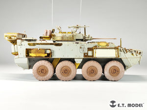 E.T. Model P35-155 U.S.Army Stryker Armored Vehicle Sagged Wheels For TRUMPETER Kit 1/35 – zdjęcie 9