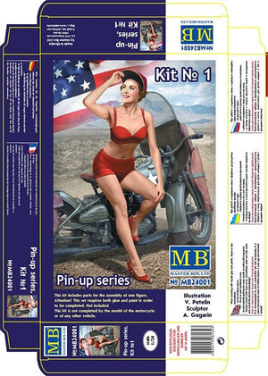 Master Box 24001 Marylin Pin-up series, Kit No. 1. 1/24 – image 3
