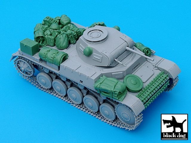 Black Dog T35032 Pz.Kpfw. II Ausf C accessories set 1/35 – zdjęcie 3