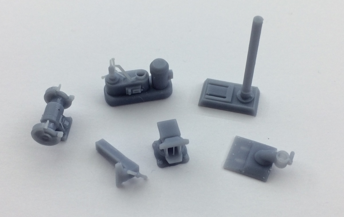 Yamamoto Model Parts YMPGAR7 Grage Set #1 1/24 – zdjęcie 2