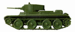 Zvezda 6129 Soviet Light Tank BT-5 1/100 – zdjęcie 4