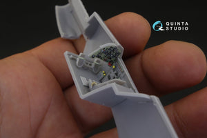 Quinta Studio QD48105 Bf 109C/D 3D-Printed &amp;amp; coloured Interior on decal paper (for Modelsvit kit) 1/48 – zdjęcie 10