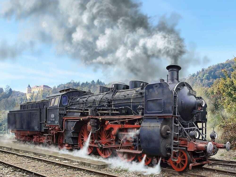Revell 02167 Schnellzuglokomotive BR 18 505 z Tender 2&amp;#39;3&amp;#39; T38 1/87 – zdjęcie 3