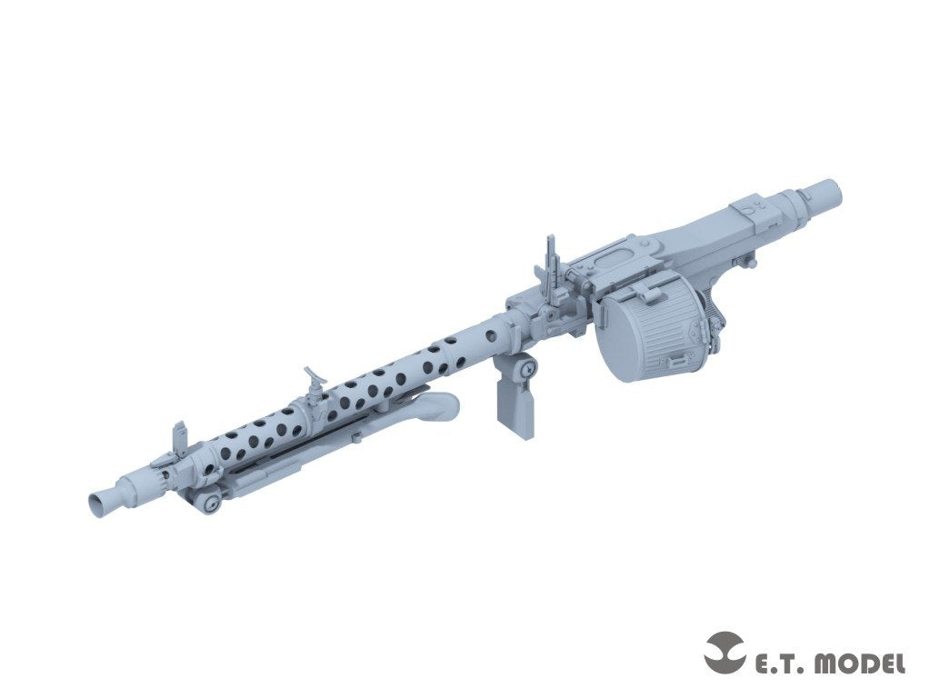 E.T. Model P16-004 WWII German Mg34 Machinegun (w/o buttstock) (3D Printed) 1/16 – zdjęcie 2