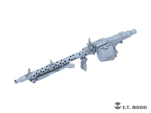 E.T. Model P16-004 WWII German Mg34 Machinegun (w/o buttstock) (3D Printed) 1/16 – zdjęcie 2