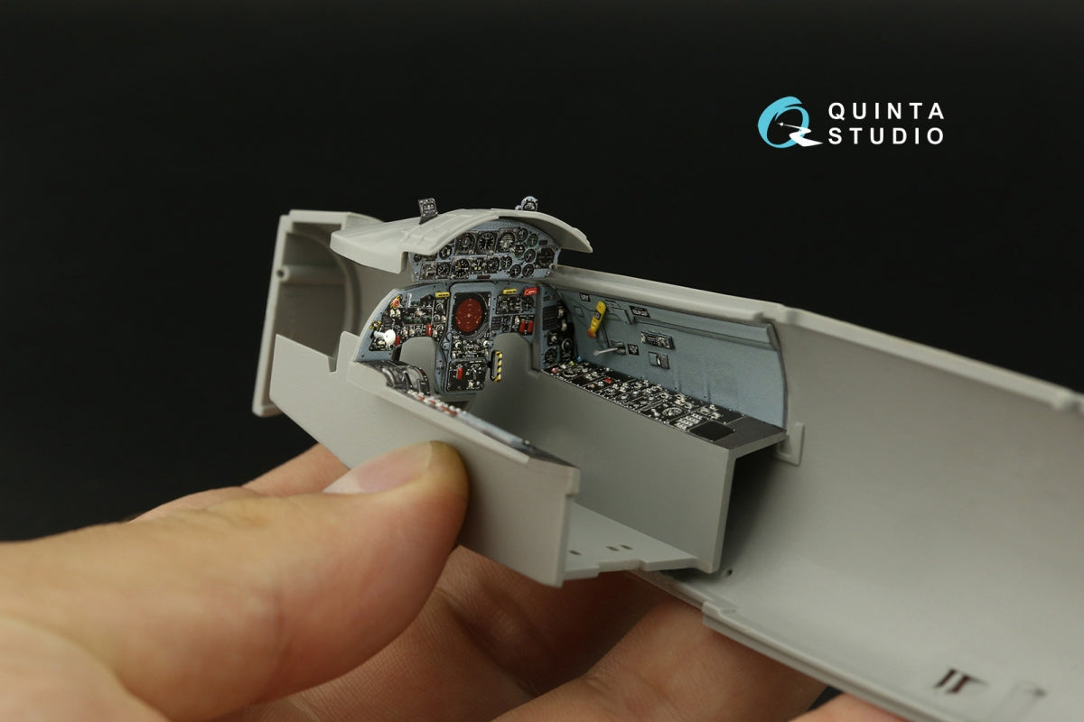 Quinta Studio QD32188 F-104J 3D-Printed colored Interior on decal paper (Italeri) 1/32 – image 13
