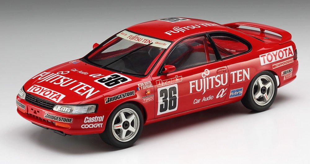 Hasegawa 20302 Fujitsu Ten Tom&amp;#39;s Corolla AE101 Limited Edition 1/24 – image 2