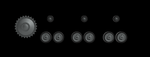 Panzer Art RE35-787 Pz.Kpfw II b Road wheels set 1/35 – image 2