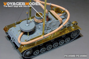 Voyager Model PE35990 WWII German Pz.KPfw.III Ausf. FH Fenders For DRAGON 1/35