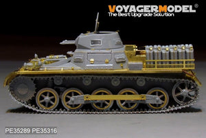 Voyager Model PE35289 WWII German Pz.Kpfw.I Ausf. B DAK version basic (For DRAGON 6207) 1/35 – immagine 5