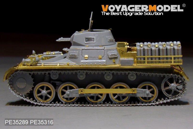 Voyager Model PE35289 WWII German Pz.Kpfw.I Ausf. B DAK version basic (For DRAGON 6207) 1/35 – immagine 5