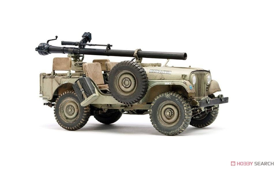 AFV Club 35S99 IDF M38A1 Series reconnaissance/fire support Jeep 1/35 – zdjęcie 5