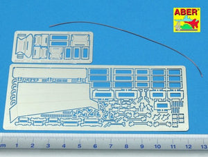 Aber 35142 Wizjery obserwacyjne do ciezkiego samochodu pancernego (ITA) 1/35 – zdjęcie 2