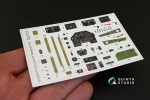 Quinta Studio QD32004 P-51D (Late) 3D-Printed &amp;amp; coloured Interior on decal paper (for Tamiya kit) 1/32 – zdjęcie 3