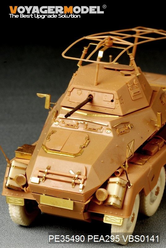 Voyager Model PE35490 WWII German Sd.Kfz.232 8 ROD early version for AFV 35232 1/35 – zdjęcie 7