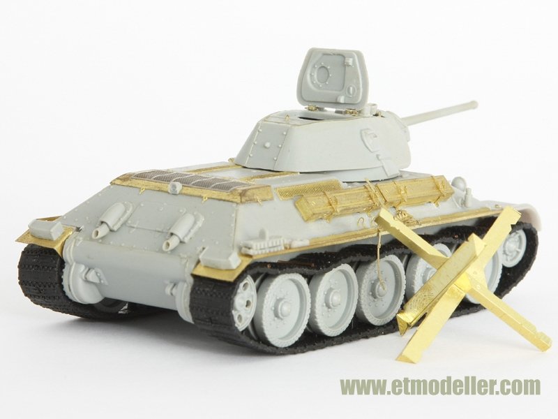 E.T. Model E72-005 WWII Soviet T-34/76 Mod.1941 For DRAGON Kit 1/72 – zdjęcie 4
