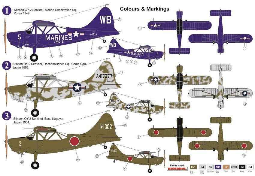 AZ Model AZ7589 Stinson OY-2 Sentinel 1/72 – immagine 2