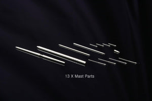 MK1 Design MS-20007 USS IOWA MAST DETAIL-UP SET 1/200 – image 3