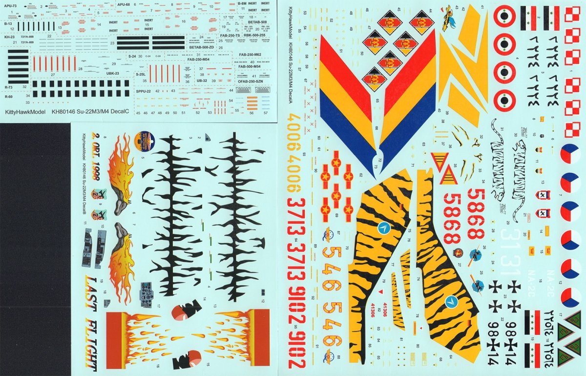 Kitty Hawk 80146 Sukhoi Su-22 M3/M4 (Polish decals) 1/48 – image 2