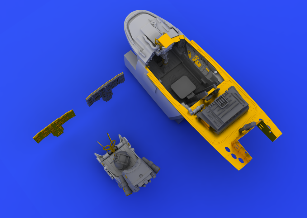 Eduard 648091 MiG-29 cockpit 1/48 (Academy) – image 4