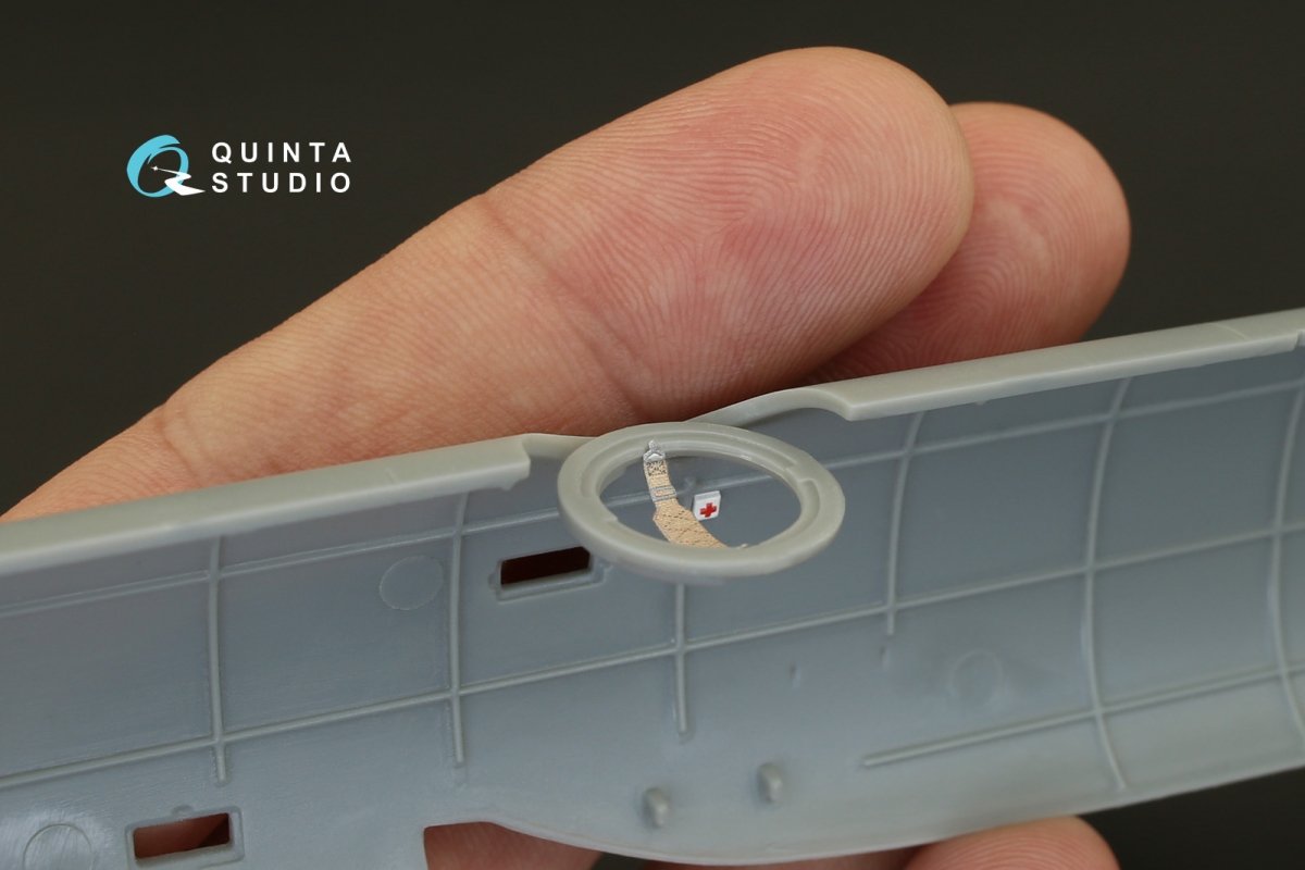 Quinta Studio QD48100 IL-4 3D-Printed &amp;amp; colored Interior on decal paper (for Xuntong kit) 1/48 – image 7