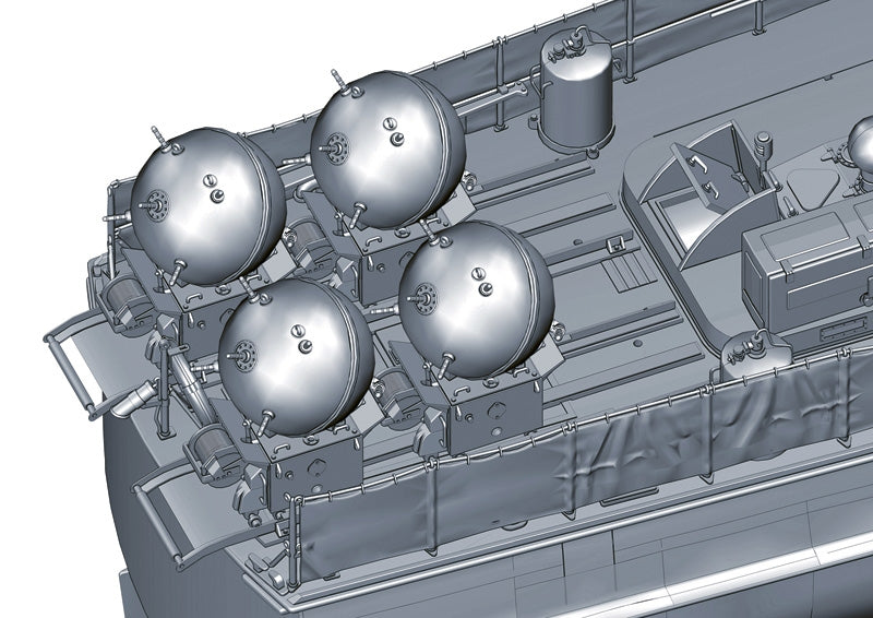 Italeri 5625 SCHNELLBOOT S-26 / S-38 1/35 – zdjęcie 5