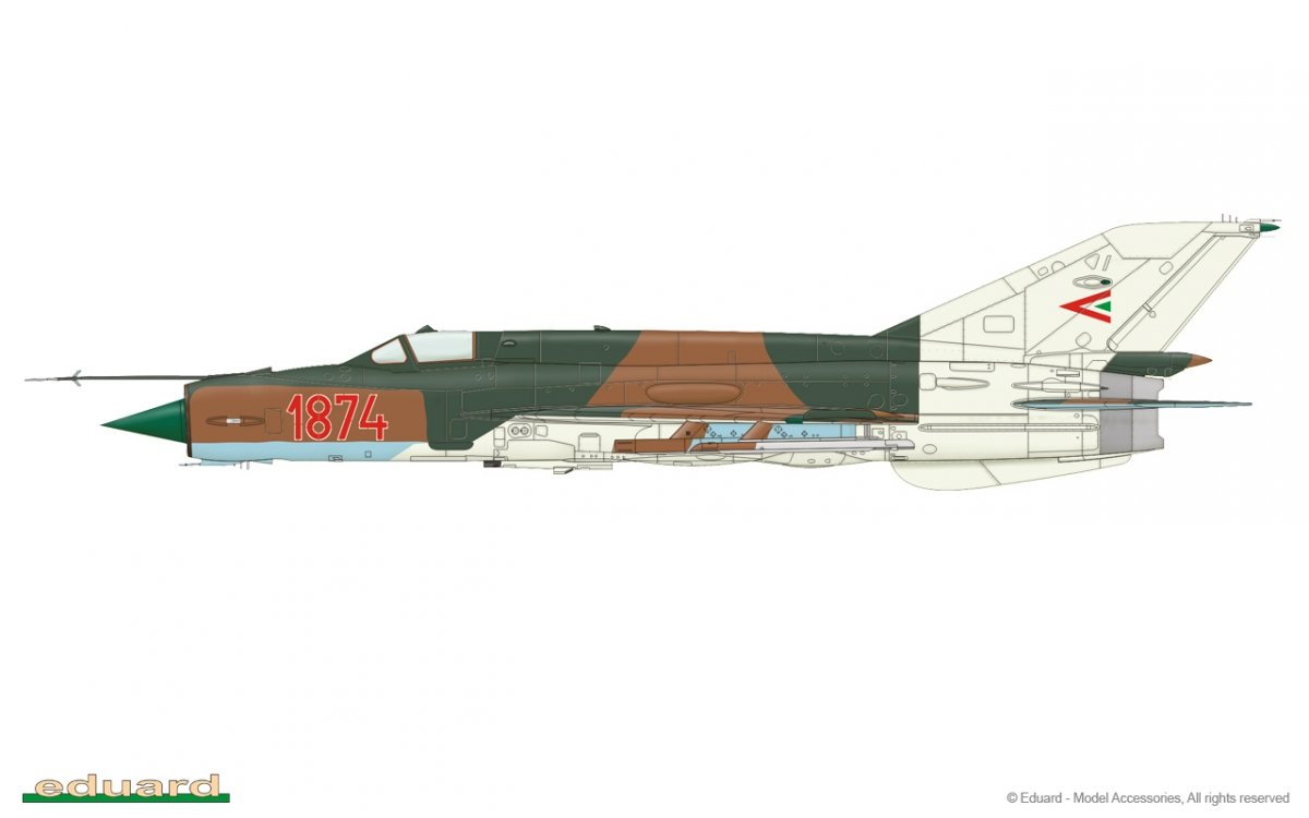 Eduard 8232 MiG-21BIS 1/48 – zdjęcie 18