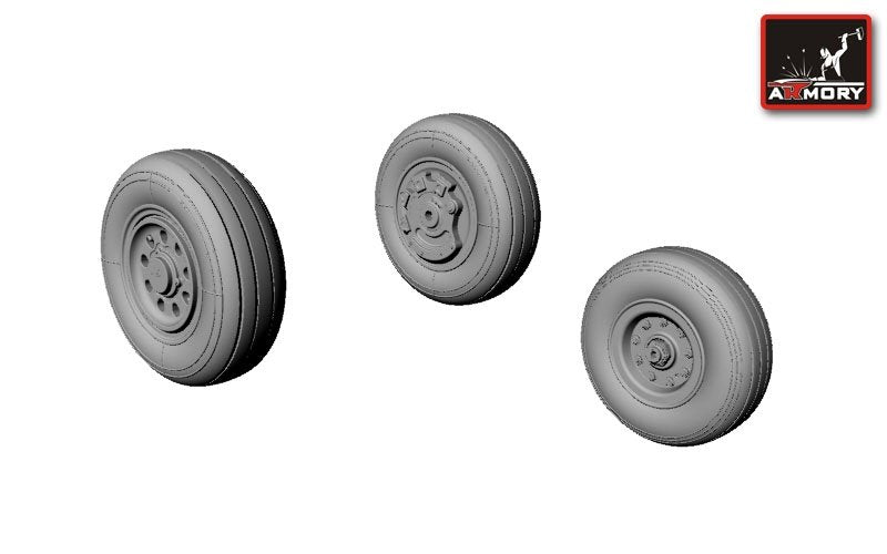 Armory Models AW72305 F-35A Lightning-II wheels 1/72