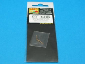 Aber A48 006 Set of 2 barrels for German 13mm aircraft machine guns MG 131 (middle type) 1/48 – zdjęcie 4