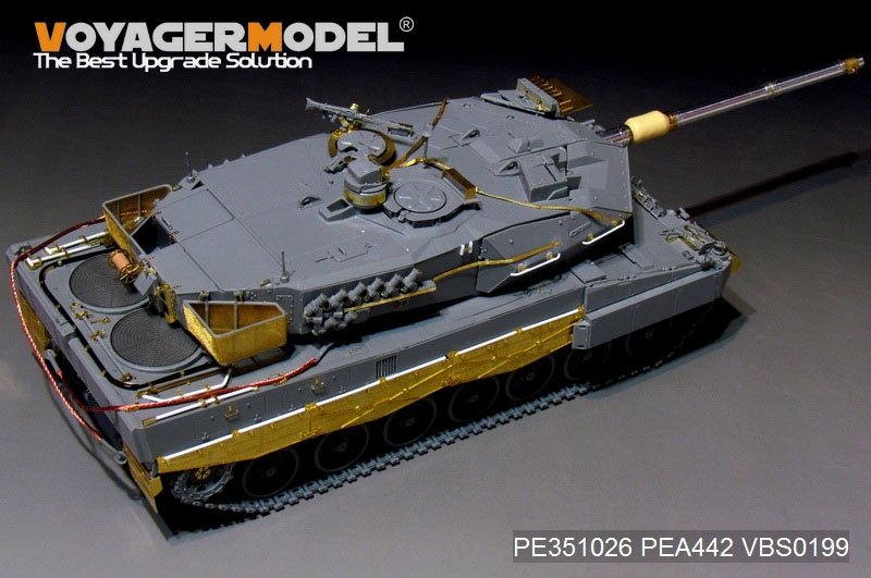 Voyager Model PE351026 Modern German Leopard 2A6 Basic For Border BT-002 1/35 – zdjęcie 7