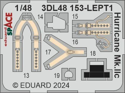 Eduard 3DL48153 Hurricane Mk. IIc SPACE HOBBY BOSS 1/48 – image 3