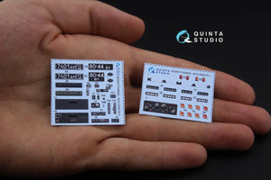 Quinta Studio QD35017 KAMAZ 4310 3D-Printed &amp;amp; colored Interior on decal paper (for ICM kit) 1/35 – image 2