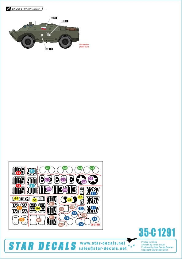 Star Decals 35-C1291 War in Caucasus 5 1/35 – immagine 3