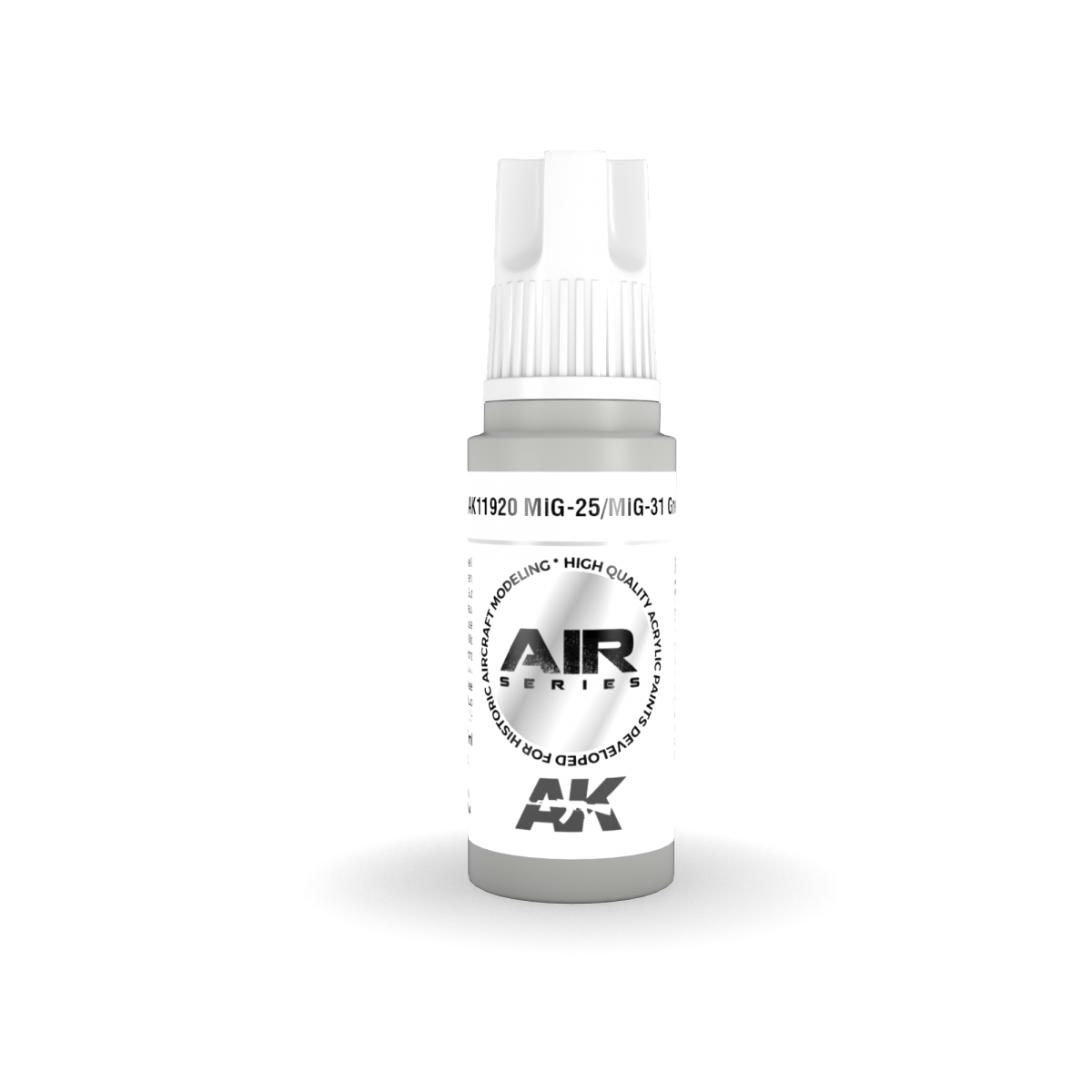 AK Interactive AK11920 MIG-25/MIG-31 GREY – AIR 17ml – zdjęcie 2