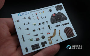 Quinta Studio QD32044 Spitfire Mk. IX 3D-Printed &amp;amp; coloured Interior on decal paper (for Revell kit) 1/32 – zdjęcie 3